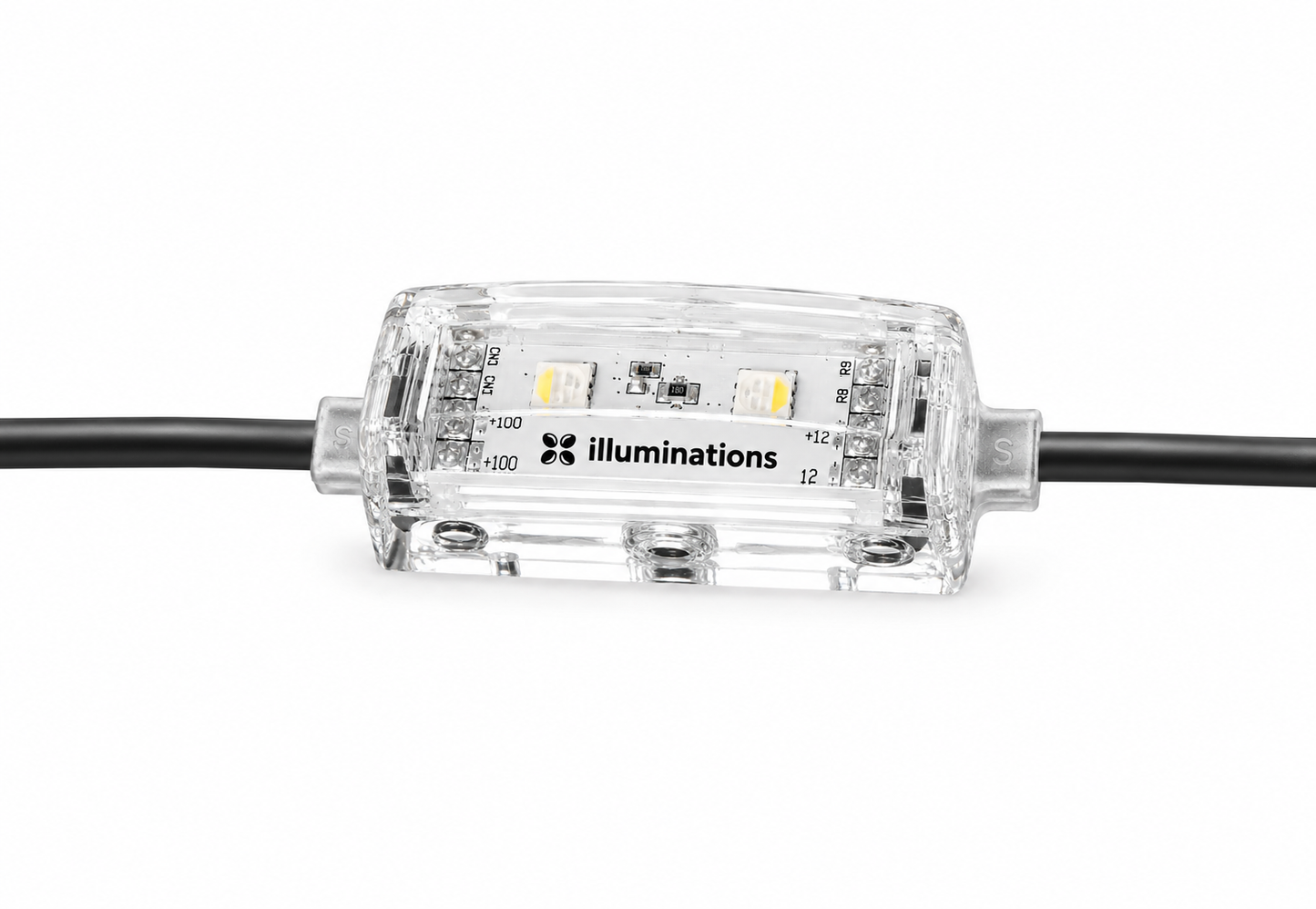 RGBW 24V/36V Pebble Light - Clear Wire