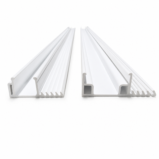 Patented Polycarbonate Screwless Mounting Channel (3ft) COMING SOON!